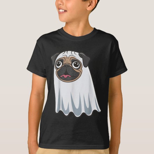 Grappige Hond Halloween T-shirt (Voorkant)