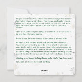 Grappige Hond Kat Pawsitive 4 foto's Letter Modern Feestdagenkaart (Achterkant)