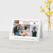 Grappige Hond Kat Pawsitive Minimalist Elegant 4 F Kaart (Gele Bloem)