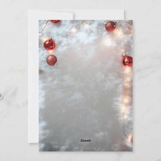 Grappige Hond Kerst Kaarten (Achterkant)