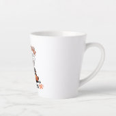 Grappige Hond Koffie Liefhebber Cadeau Latte Mok (Rechts)