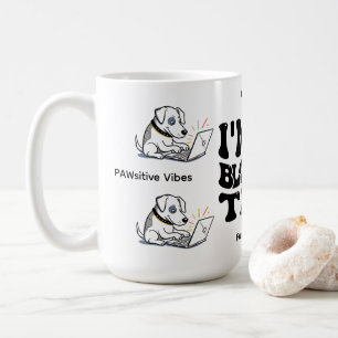 grappige hond koffiemok