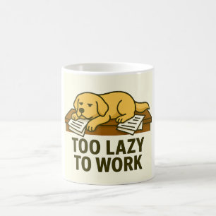 Grappige hond koffiemok