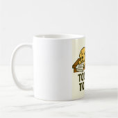 Grappige hond koffiemok (Links)