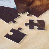 Grappige Hond Leest Legpuzzel (Zijkant)