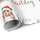 Grappige Hond Liefhebber Kerstmis Australische Her Cadeaupapier (Rol Hoek)