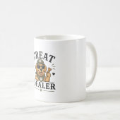 Grappige Hond Liefhebber Koffiekop Koffiemok (Voorkant rechts)