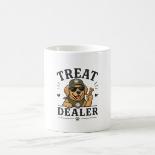 Grappige Hond Liefhebber Koffiekop Koffiemok