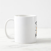 Grappige Hond Liefhebber Koffiekop Koffiemok (Links)