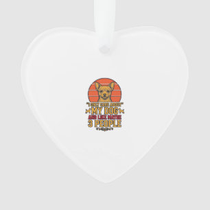 Grappige Hond Liefhebber Vintage Citaat Vector Des Ornament