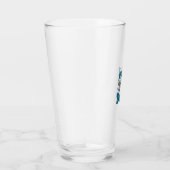Grappige Hond Liefhebber Vintage Gravure Grafisch_ Glas (Rechts)