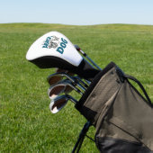 Grappige Hond Liefhebber Vintage Gravure Grafisch_ Golfheadcover (Insitu)