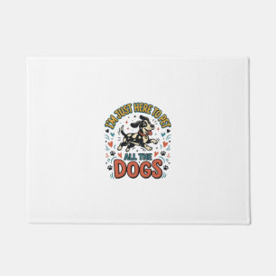 Grappige Hond Liefhebber Vintage Huisdier Alle Hon Deurmat