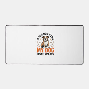 Grappige Hond Liefhebber Vintage Puppy Citaat Shir Bureaumat