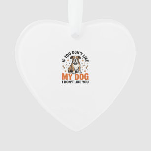 Grappige Hond Liefhebber Vintage Puppy Citaat Shir Ornament