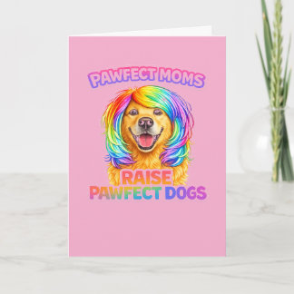 Grappige Hond Moeder Moederdag Kaart – Pawfecte Mo
