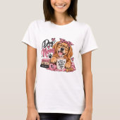 Grappige Hond Moeder T-shirt (Voorkant)