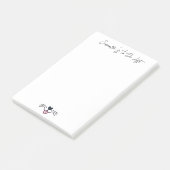 Grappige hond-moeder takenlijst Cute bureau gepers Post-it® Notes (Schuin)
