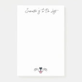 Grappige hond-moeder takenlijst Cute bureau gepers Post-it® Notes (Voorkant)