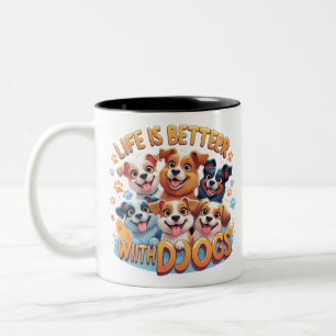 Grappige Hond Mok Hondenliefhebbers Koffie Schatti