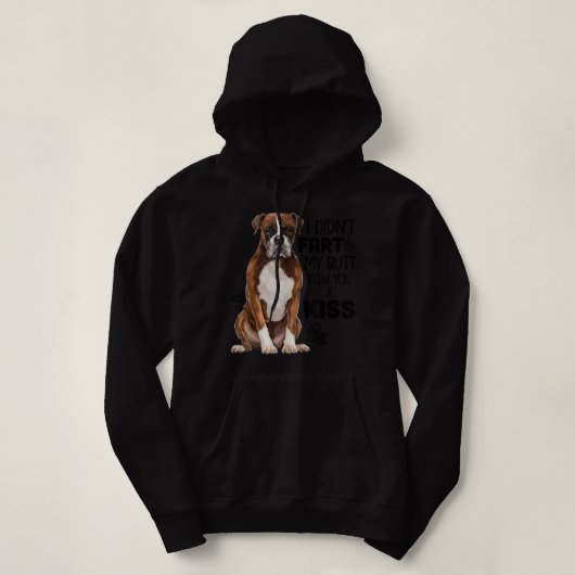 Grappige hond MomDad Gift Hoodie (Design voorkant)