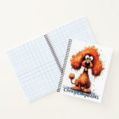 Grappige Hond Monster: Chewy Chupacabra Notitieboek (Binnen)