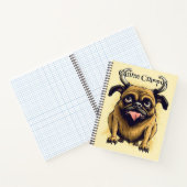 Grappige Hond Monster: Hondse Krampus Notitieboek (Binnen)