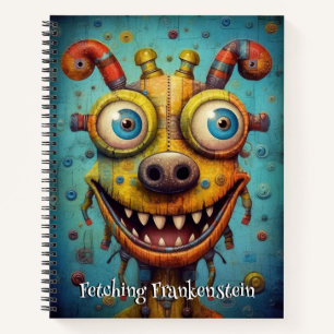 Grappige Hond Monster: Op zoek naar Frankenstein Notitieboek