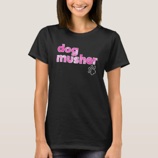 Grappige Hond Musher Sledhonden Rennende Honden Si T-shirt