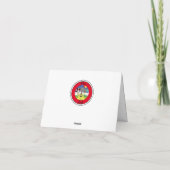 Grappige hond partij dieren! personaliseren bedankkaart (Achterkant)