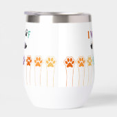 Grappige hond Paws Lover (Rechts)