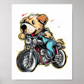 grappige hond poster (Voorkant)