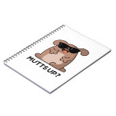 Grappige Hond Pun Notitieboek (Linkerzijde)