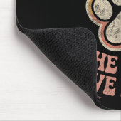 Grappige hond Quote Muismat (Hoek)