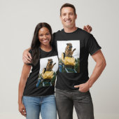 Grappige Hond Roller Coaster Meme Dwaze Grafische T-shirt (Unisex)