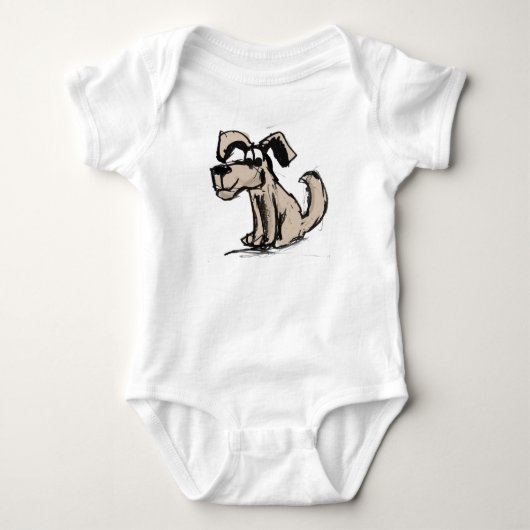 Grappige Hond Romper (Voorkant)