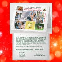 Grappige hond Ruff Jaar We hebben Verhuisd Nieuw H