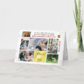 Grappige hond Ruff Jaar We hebben Verhuisd Nieuw H Kaart (Voorkant)