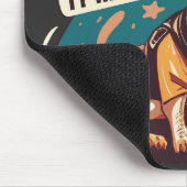 Grappige hond scheet het gebeurt muismat (Hoek)