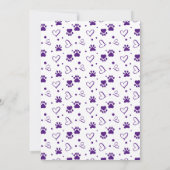 Grappige Hond Sitter Custom Pet Puppy Foto Dank u Kaart (Achterkant)