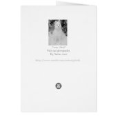 Grappige hond sneeuwpop voor Kerstmis (Achterkant)