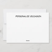 Grappige hond tennis ballen pensioen elke gelegenh feestdagenkaart (Achterkant)