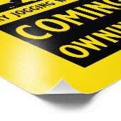 Grappige hond training instructie handleiding foto afdruk (Hoek)