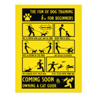 Grappige hond training instructie handleiding