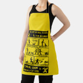 Grappige hond training instructie handleiding schort (Insitu)