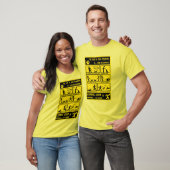 Grappige hond training instructie handleiding t-shirt (Unisex)
