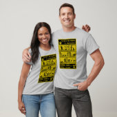 Grappige hond training instructie handleiding t-shirt (Unisex)