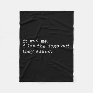 Grappige Hond Zegt Meme Humor Citaat Sarcastische Fleece Deken