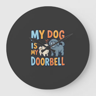 Grappige Honden Deurbel Huisdierliefhebber Grote Klok