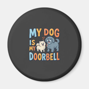 Grappige Honden Deurbel Huisdierliefhebber Magneet